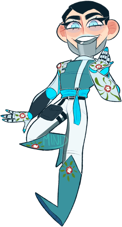 The Third Woman - Cartoon Clipart (535x960), Png Download