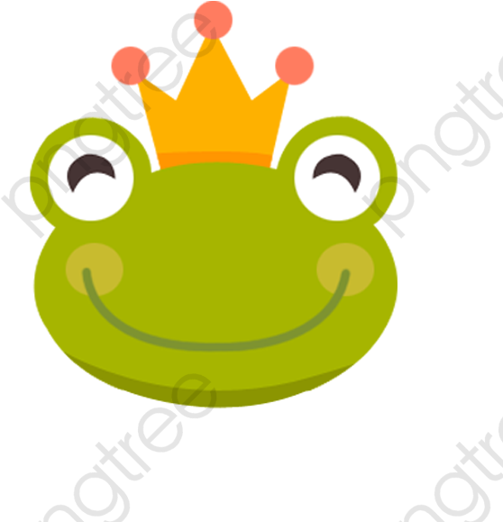 Cute Frog Clipart Prince - Frog Prince Png Transparent Png (640x640), Png Download
