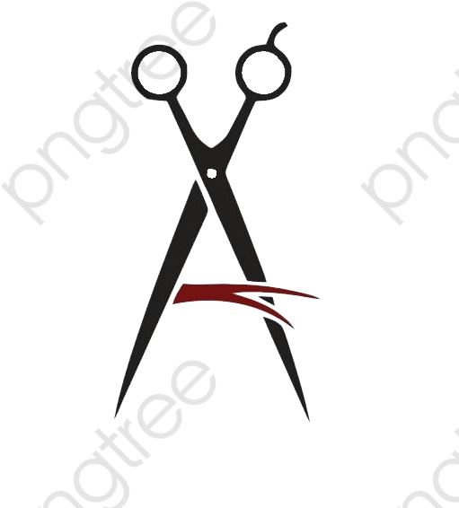 Creative Scissors Logo Material - Scissors Clipart (593x640), Png Download