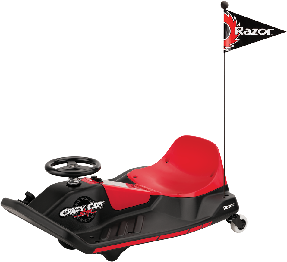 Razor Crazy Cart - Razor Cart Clipart (952x869), Png Download