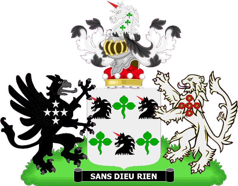 John Godley, 3rd Baron Kilbracken - Coat Of Arms Of John Baron Morris Clipart (800x625), Png Download