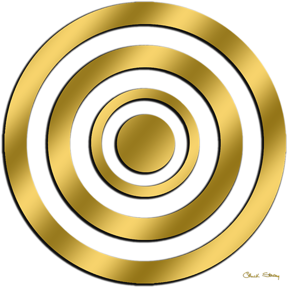 Cerchio Doodle Disegno Clip Art Clear Circles Clip - Gold Circles - Png Download (600x600), Png Download