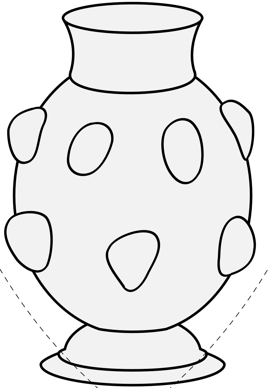 Png - - Vase Clipart (881x1274), Png Download