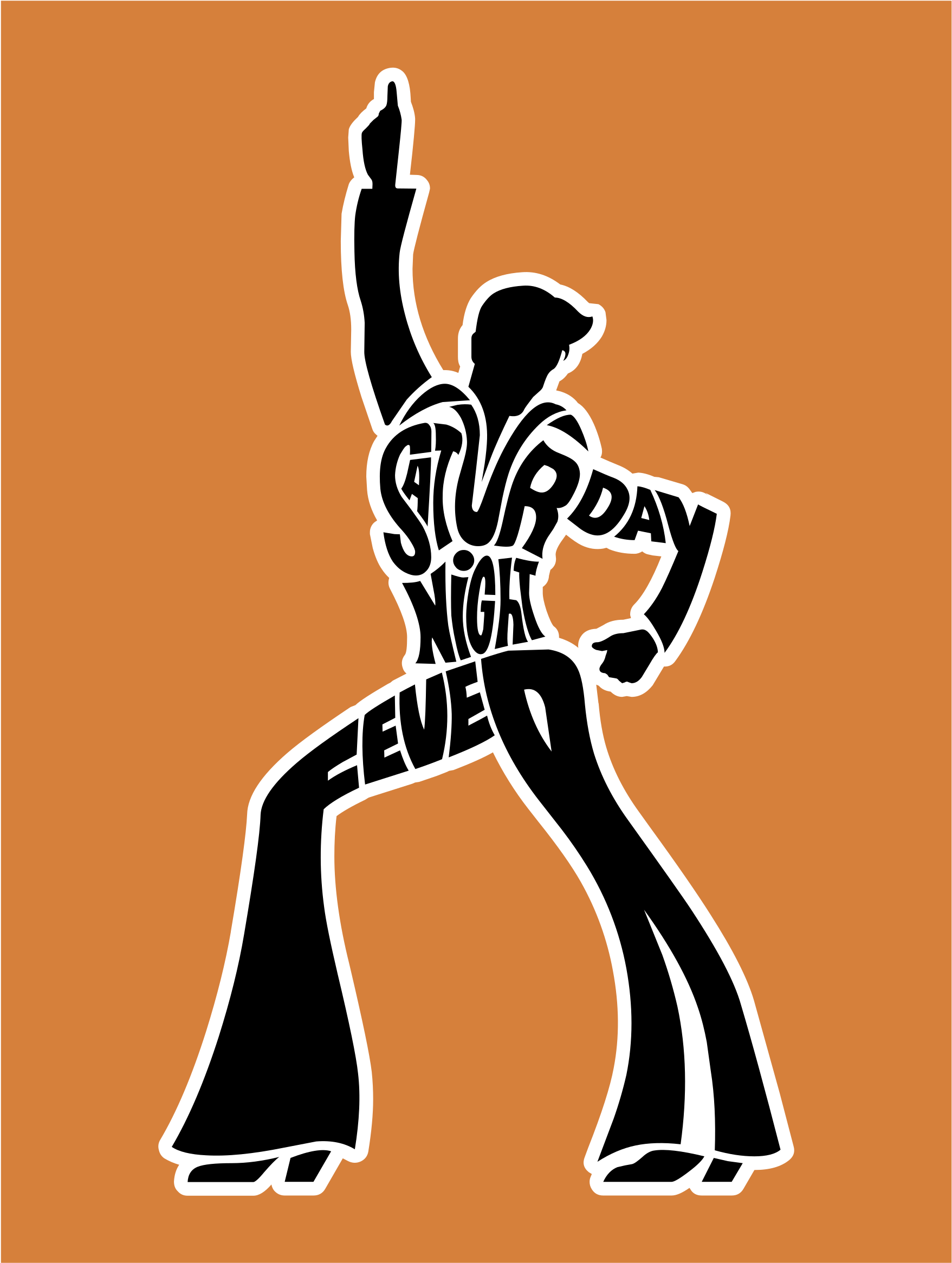 Saturday Night Fever Logo Png Transparent - Saturday Night Fever The Musical Clipart (2400x2400), Png Download