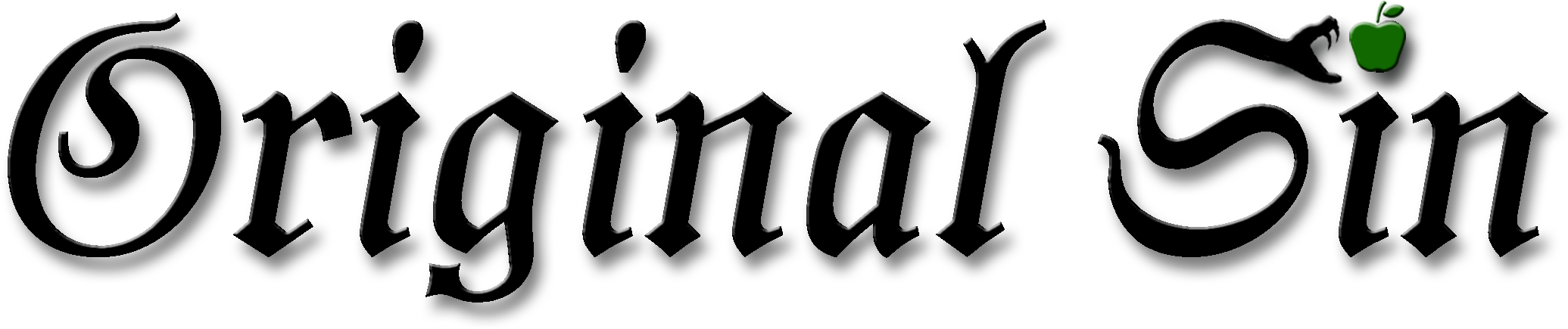 The Original Sin Text Clipart (2130x600), Png Download