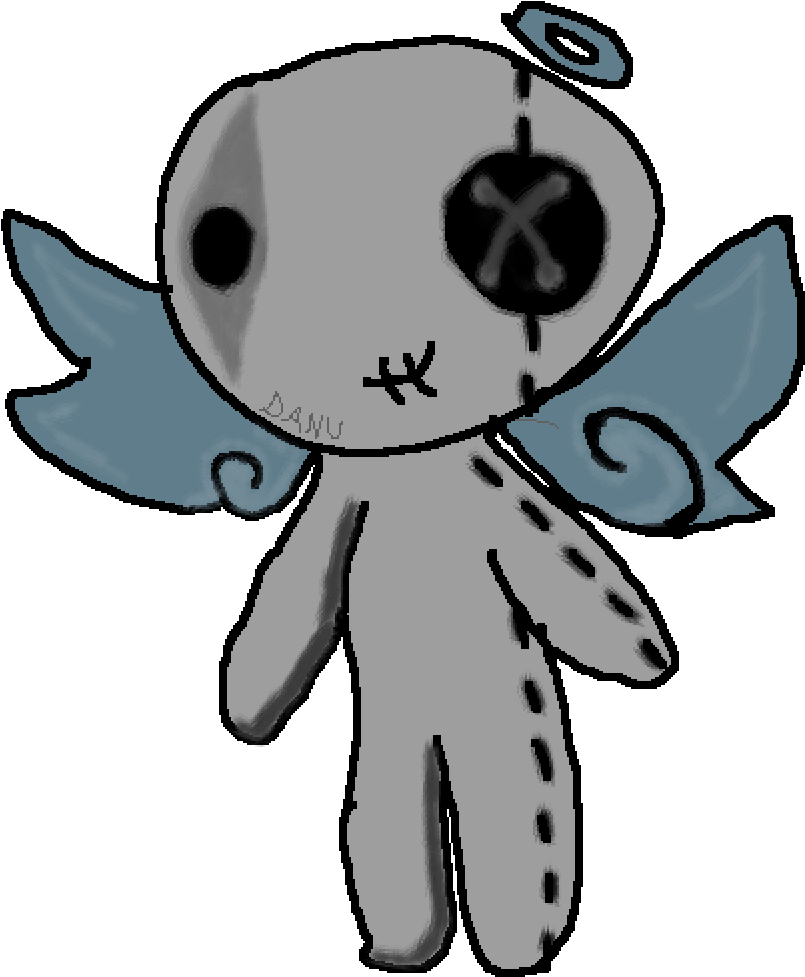 Rag Doll - Cartoon Clipart (1000x1000), Png Download