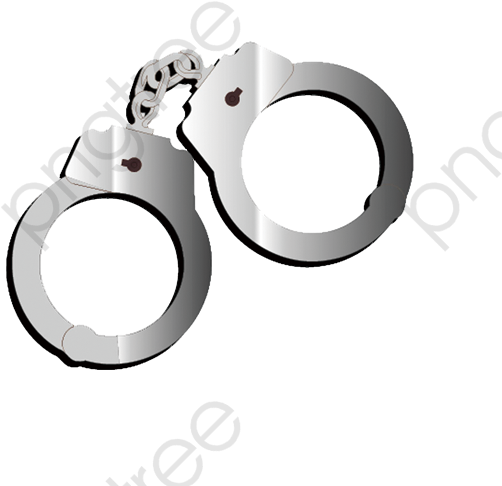 Handcuffs Clipart Someone - 手銬 - Png Download (584x560), Png Download