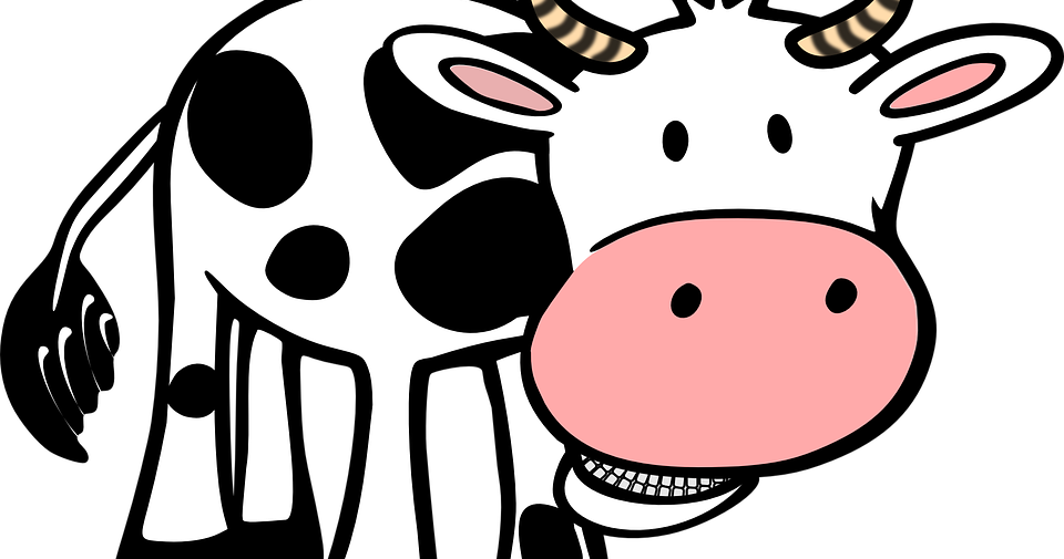 Free Technology For Teachers - Cow Png Clipart Transparent Png (960x505), Png Download