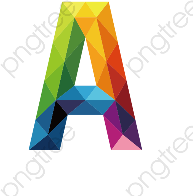 Colorful Letters A - Colourful Letter A Png Clipart (700x700), Png Download
