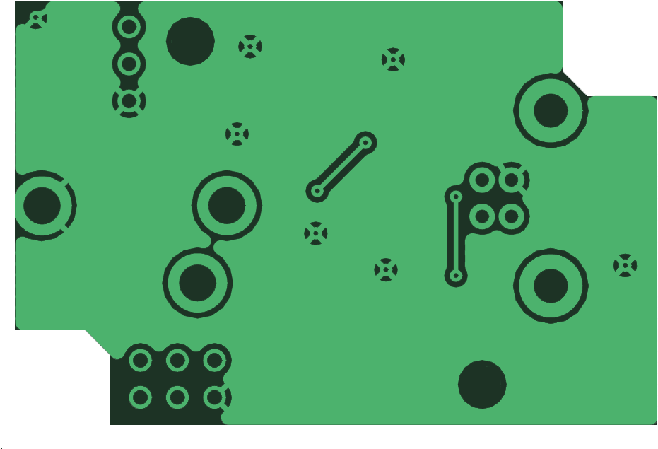 Circuit Board Patterns - Copper Pour Clipart (960x663), Png Download