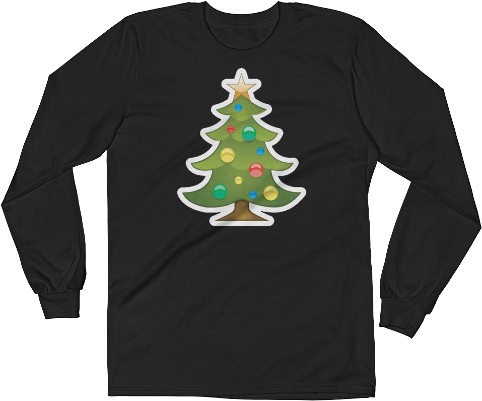 Christmas Emoji Png - Christmas Tree Clipart (957x796), Png Download