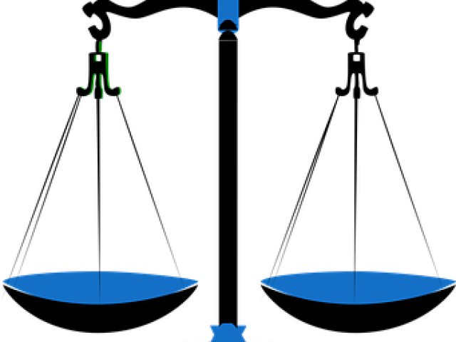 Scale Clipart Physical Balance - Justice Scale No Background - Png Download (640x480), Png Download