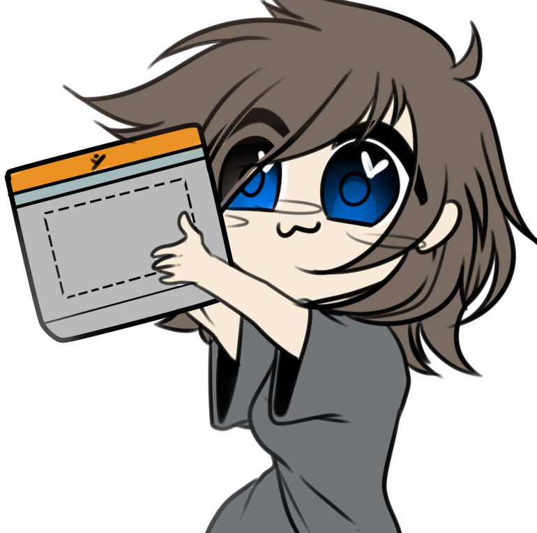 Yay Art By Me I Have A New Tablet - Cartoon Clipart (770x764), Png Download