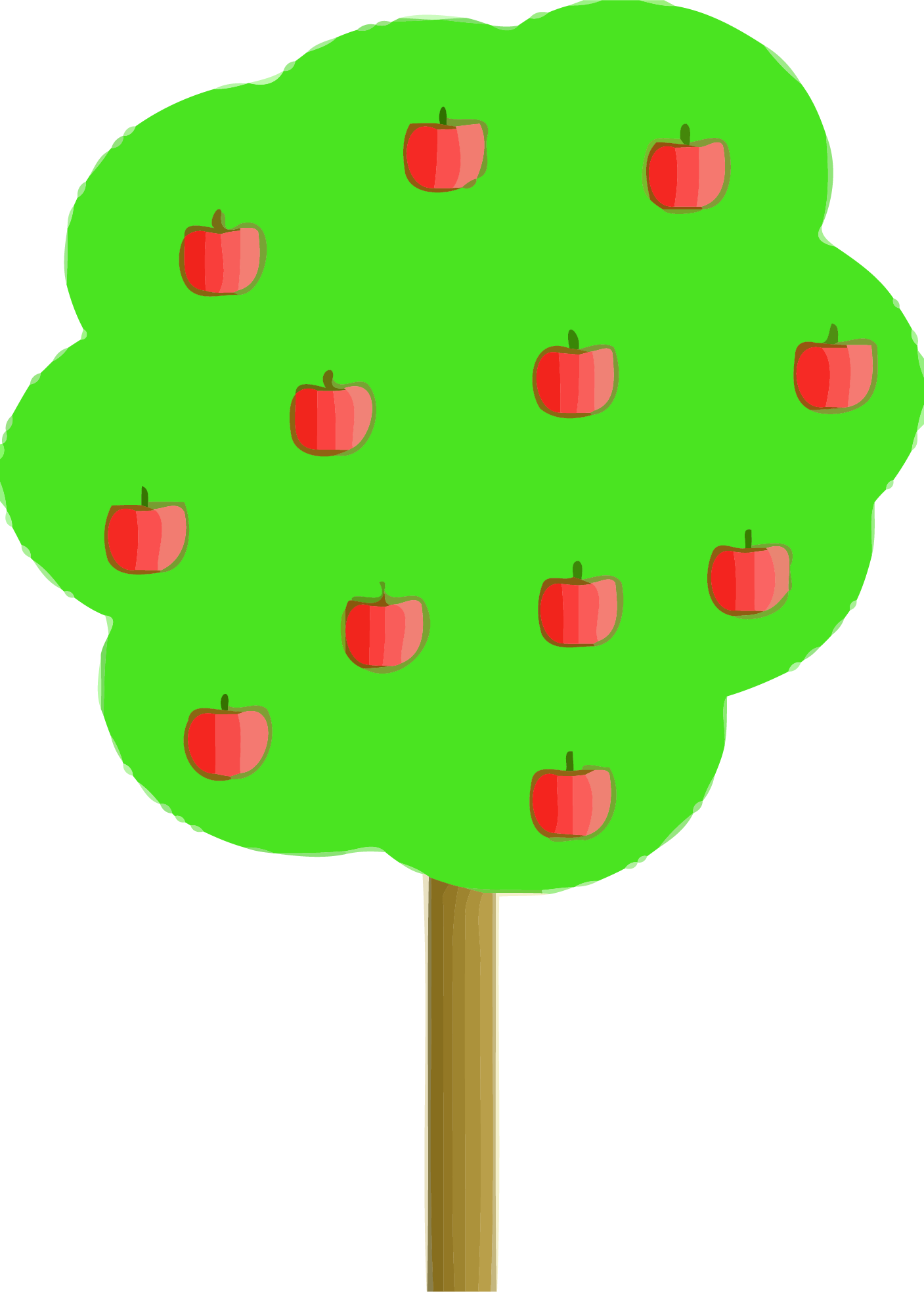 Apple Tree Clip Art Png Download Full Size Clipart (4998424