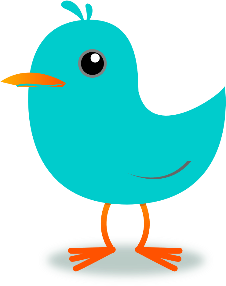 Blue Bird Clipart - Birds Singing Clipart - Png Download (740x935), Png Download