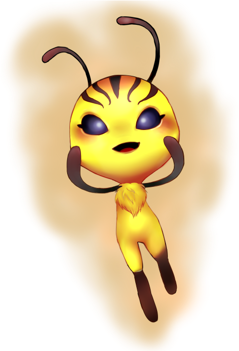 Bumble Bee Silhouette Clipart - Drawing Bee - Png Download (500x707), Png Download