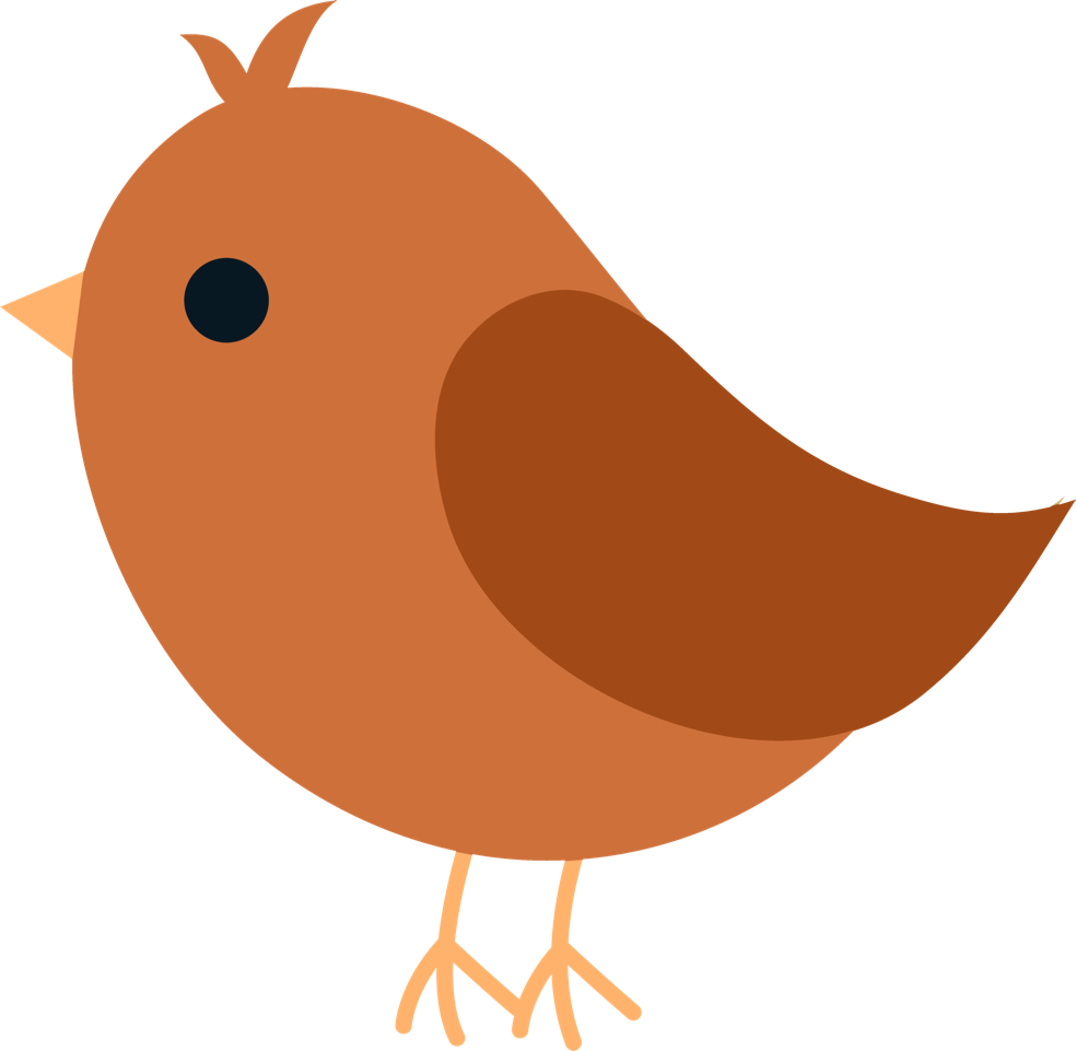 Download Bird Png Clipart Best Web Photos - Cute Cartoon Robin Bird