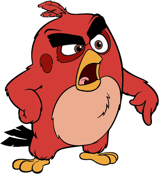 The Angry Birds Movie Clip Art Images - Angry Birds Movie Clipart - Png Download (550x604), Png Download