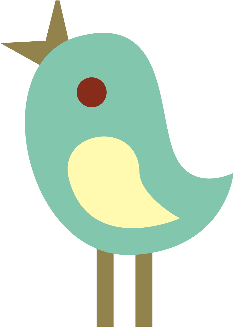 Clip Art Bird Clipart Image Clipartix - Bird Clip Art Free - Png Download (958x1350), Png Download