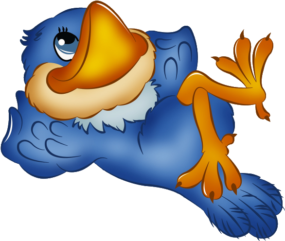 Cartoon Birds - Clipart Library - Free Cartoon Pictures Of Birds - Png Download (600x600), Png Download