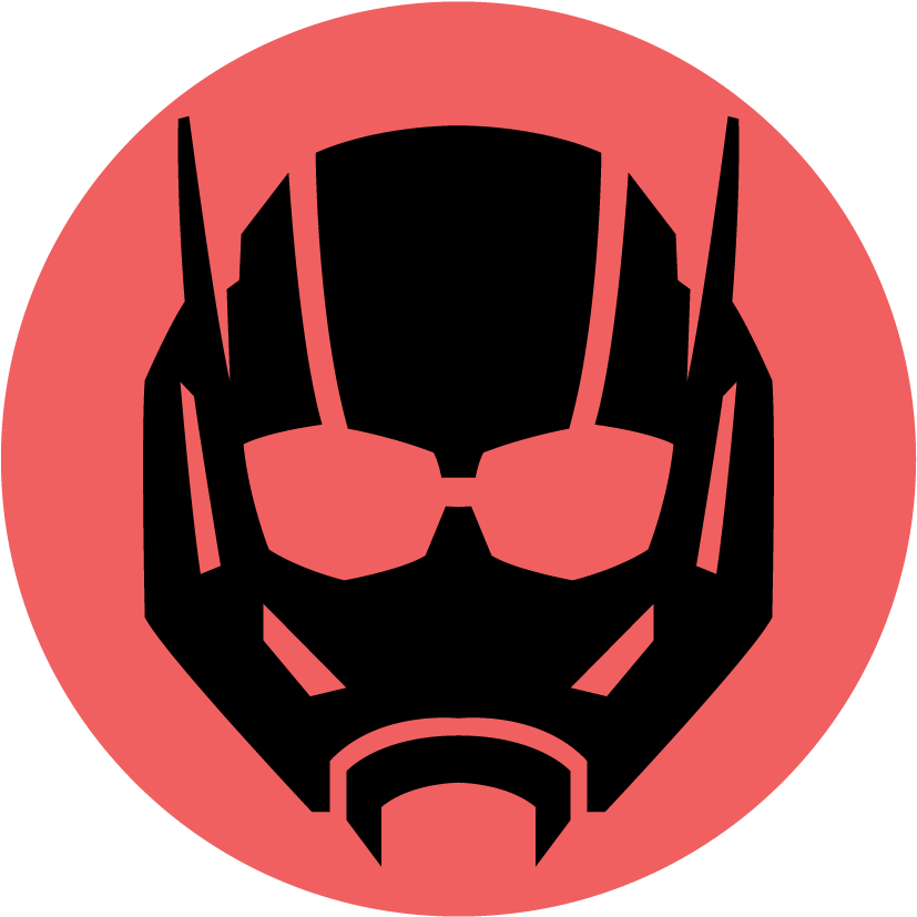 Antman Symbol Clipart Svg Transparent Stock Atlanta - Ant Man Logo Marvel - Png Download (835x834), Png Download