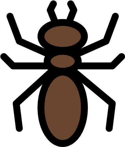 Ant Emoji Clipart - Icon - Png Download (800x800), Png Download