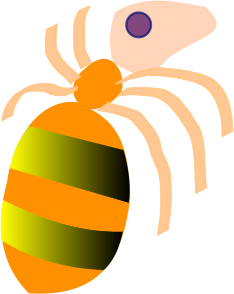 Butterfly,honey Bee,fruit - Insect Clipart (530x750), Png Download