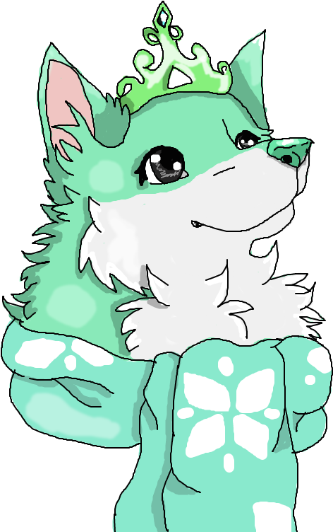 Orange Clipart Wolf - Drawing Arctic Wolf Animaljam - Png Download (1024x768), Png Download