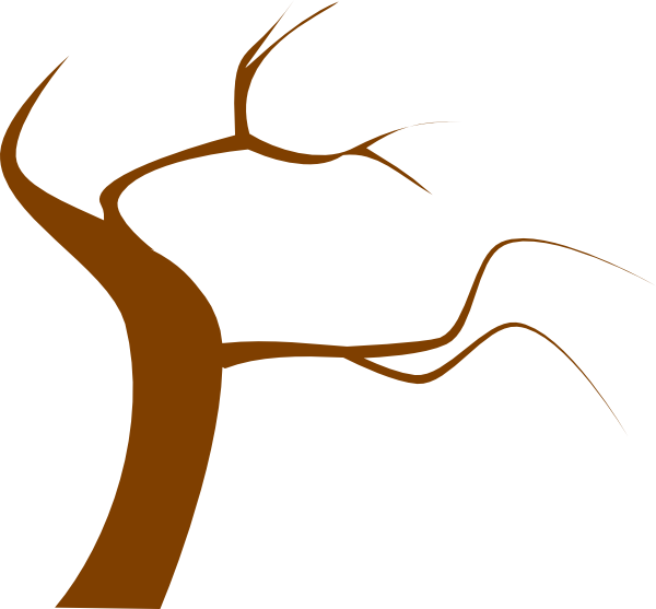Love Birds In Tree Clipart - Big Tree Branch Clipart - Png Download (600x557), Png Download