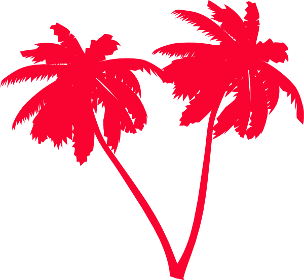 Palm Tree Clipart Palm Tress - Vector Palm Tree Png Transparent Png (600x551), Png Download
