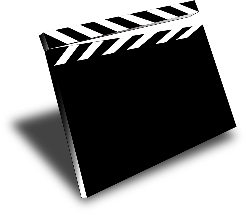Clapper Movie Clip Art At Clker Com - Directors Cut Board Png Transparent Png (600x514), Png Download