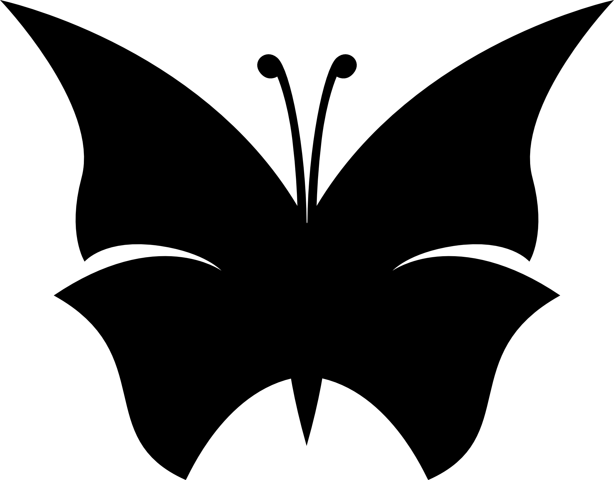 Transparent Clip Art - Clipart Red Butterfly - Png Download (1969x1540), Png Download