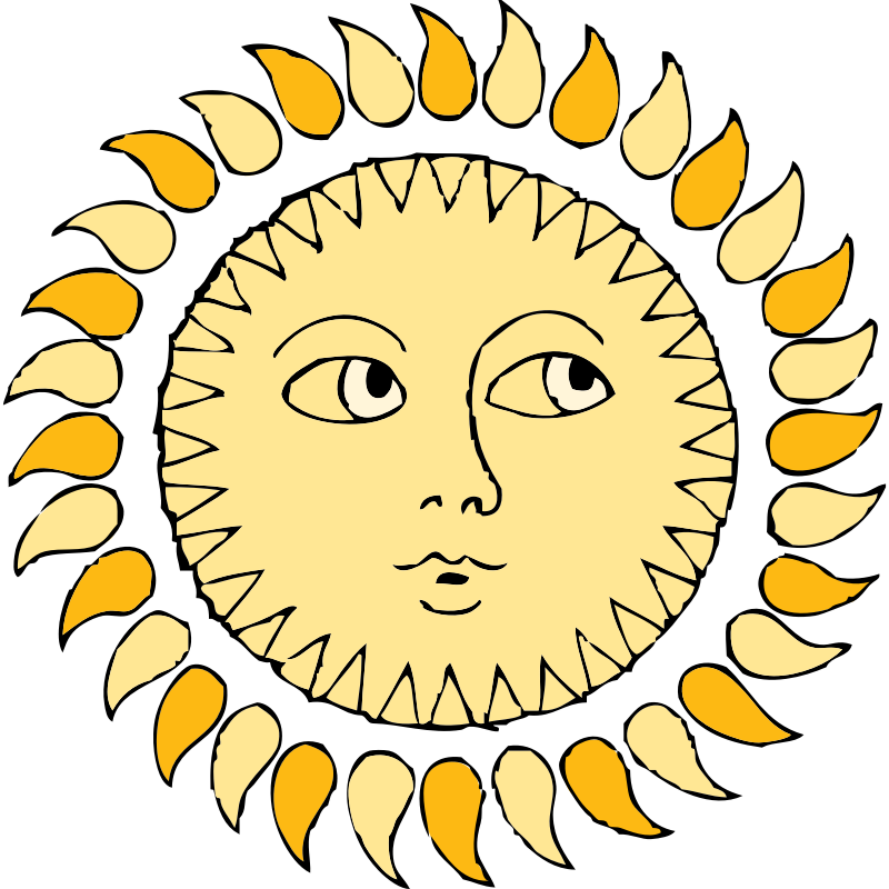 Clipart - Sun - Sun Clip Art - Png Download (800x800), Png Download
