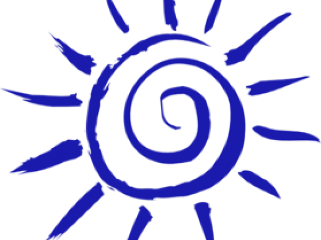 Sun Clipart Clipart Blue - Imagen Sin Fondo De Sol - Png Download (640x480), Png Download