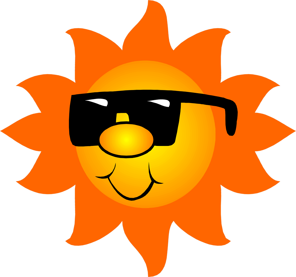Sun Wearing Sunglasses Free Clip Art Sun With Sunglasses Transparent
