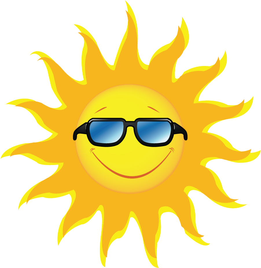Sunshine Sun Clip Art Free Clipart Images 4 - Free Sun Wearing Sunglasses Clipart - Png Download (988x1004), Png Download