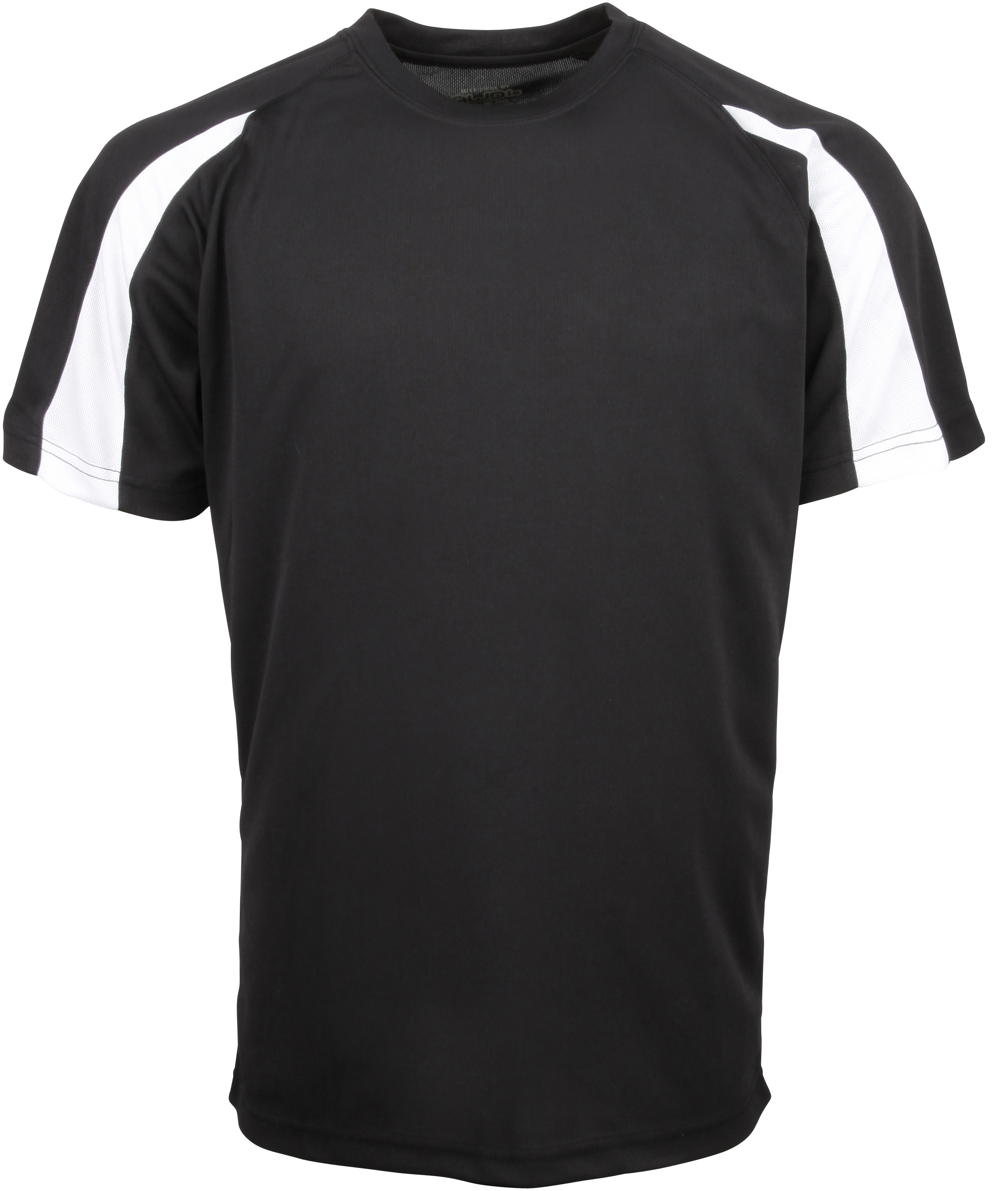 Front Back Left Right - Logo Tee Black Clipart (2676x3342), Png Download