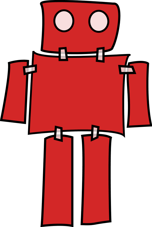 Vector Clip Art - Robot Clip Art - Png Download (600x895), Png Download