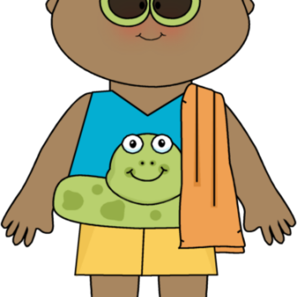 Kids Summer Clipart Free Clipart For Teachers Clothing - Boy In Summer Clothes Clipart - Png Download (1024x1024), Png Download