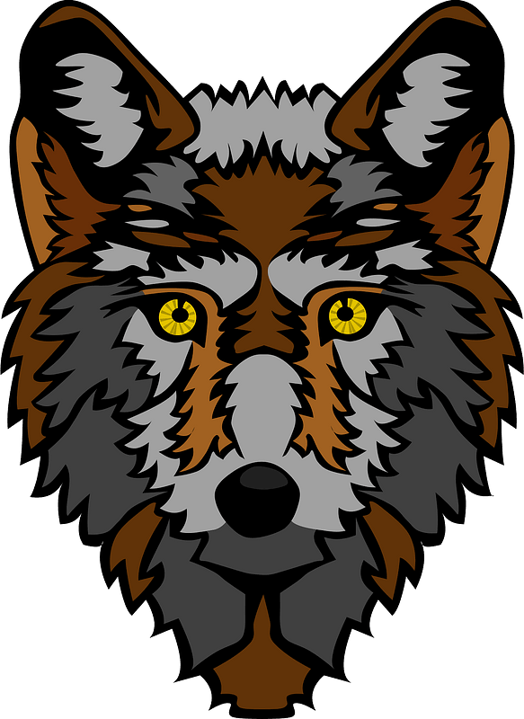 All Photo Png Clipart - Wolf Face Animation Transparent Png (546x750), Png Download