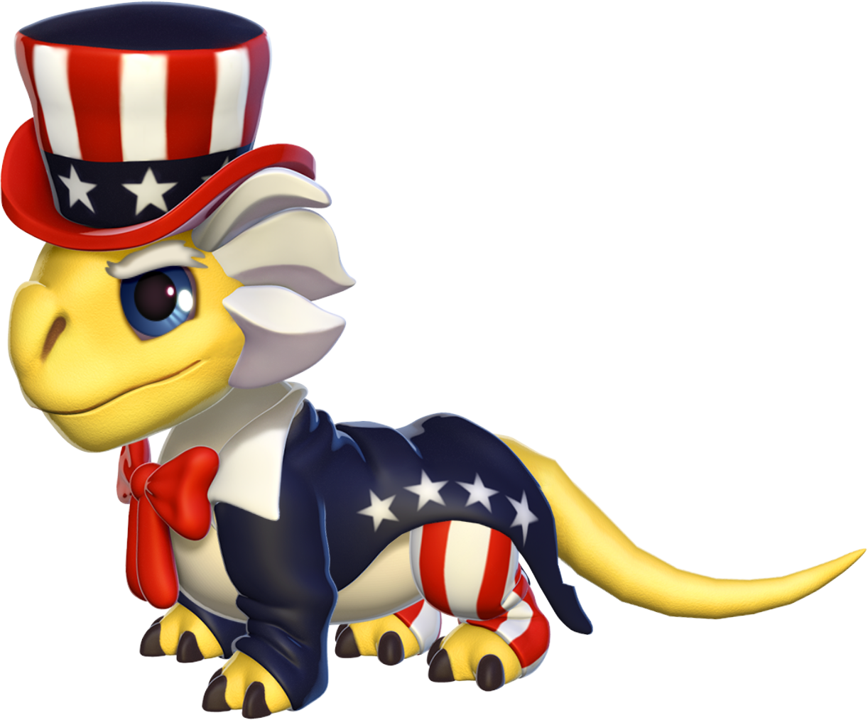 Uncle Sam Dragon Baby - Uncle Sam Clipart (1222x1014), Png Download
