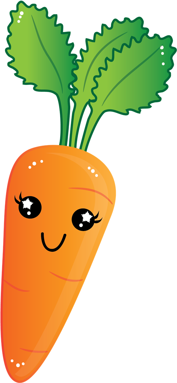 Carrots15 - Cute Carrot Clip Art - Png Download (800x1316), Png Download