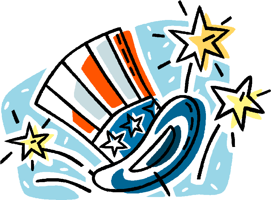 Uncle Sam Hat Clipart (921x698), Png Download