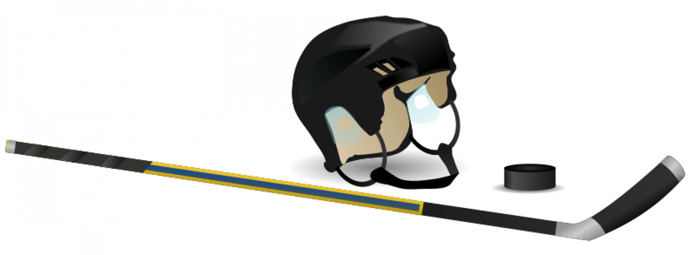 Icehockey - Ice Hockey Png Clipart (1365x500), Png Download