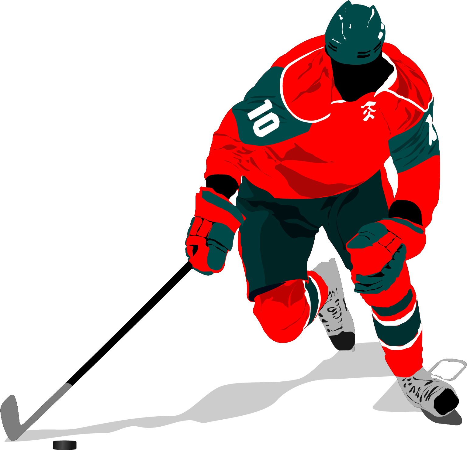 Pittsburgh Ice Player Clip - Advanced Technical Devices In Sports [book] - Png Download (1993x1944), Png Download