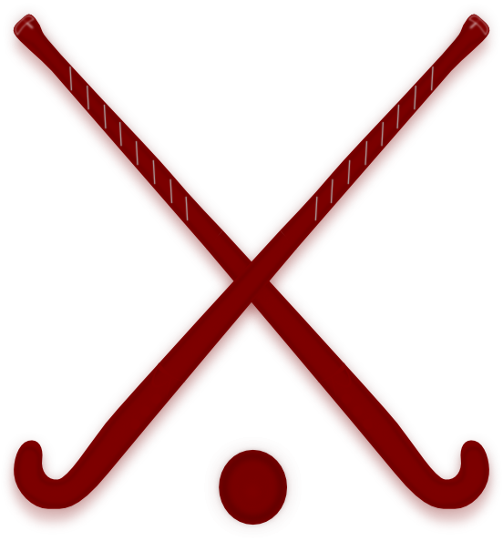 Download Field Hockey Sticks Clipart Field Hockey Sticks - Red Field Hockey Sticks - Png Download (552x594), Png Download