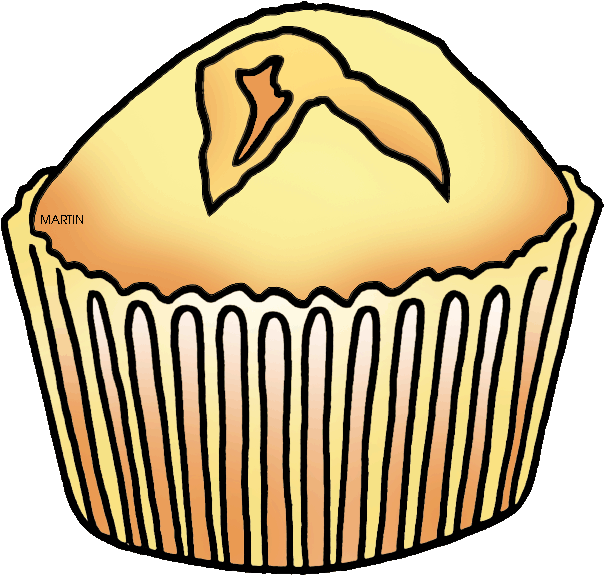 Massachusetts State Muffin - Corn Muffin Clipart - Png Download (648x626), Png Download