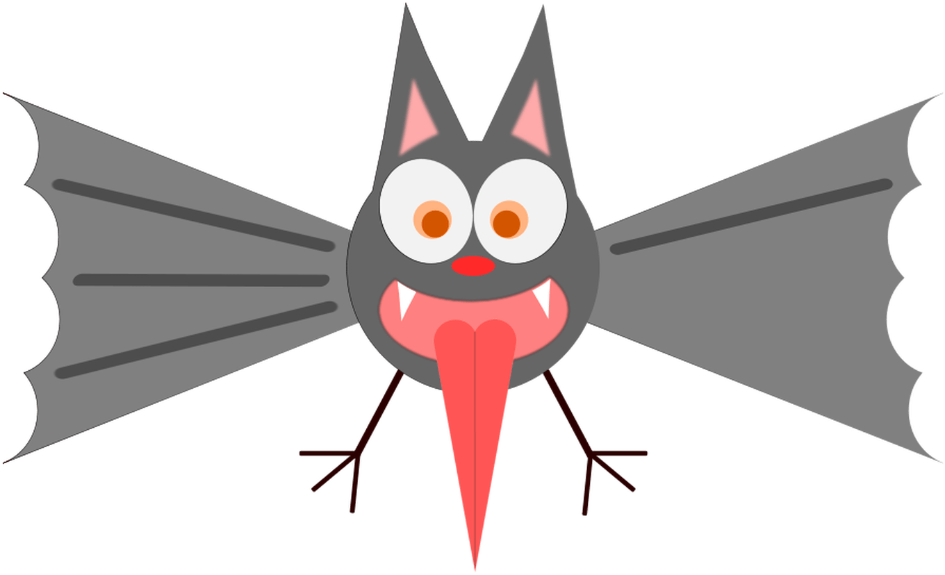 Baseball Bat Clipart Free Download Clip Art - Bat Funny Png Transparent Png (900x637), Png Download