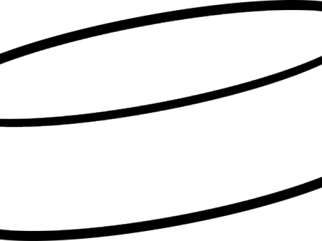 Hockey Clipart Black And White - Clip Art - Png Download (640x480), Png Download