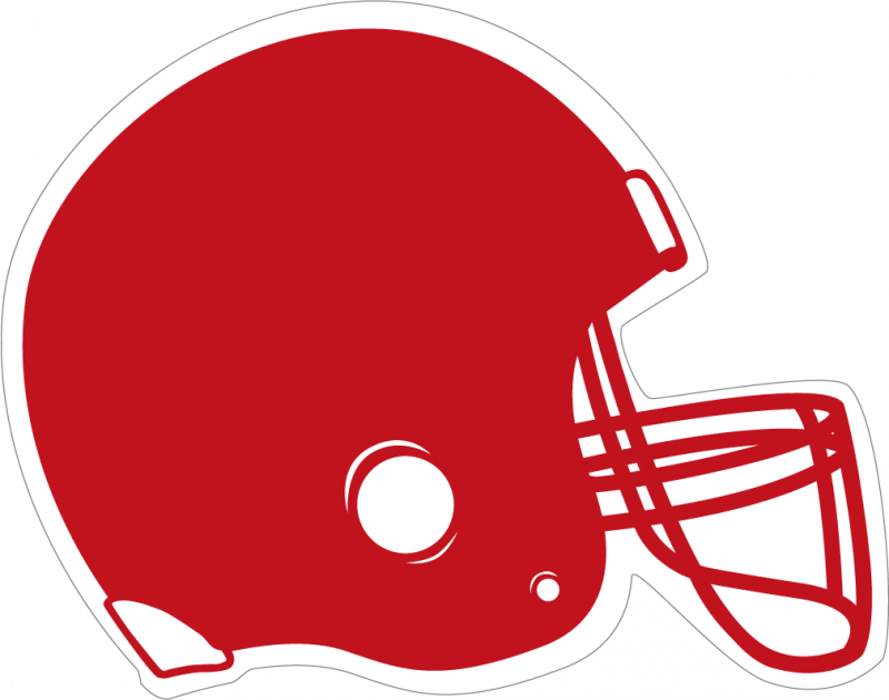 Chicago Football Classic Clipart Chicago Bears Nfl - Red Football Helmet Clipart - Png Download (800x630), Png Download